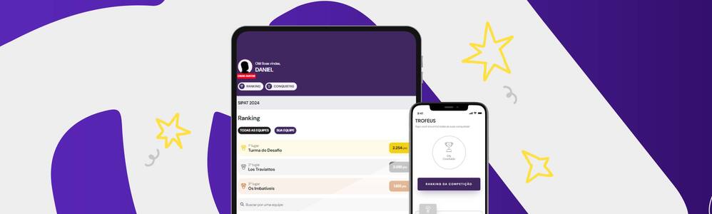 Print do ranking gamificado da plataforma da Weex.